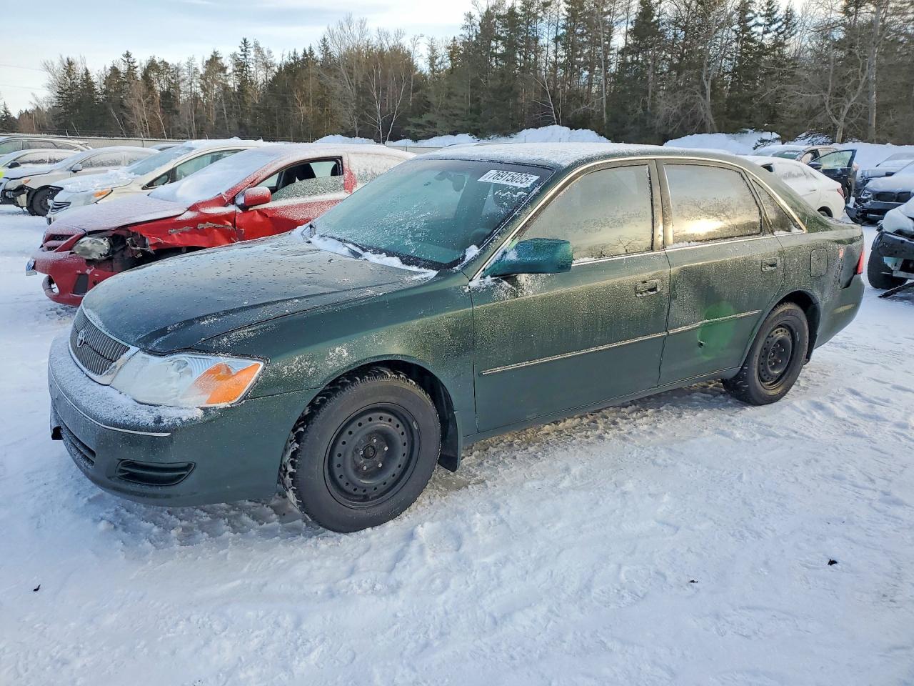 2001 Toyota Avalon XLS, VIN 4T1BF28B41U186138 — Side