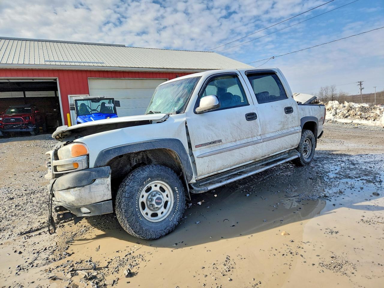 2001 GMC Sierra 2500HD SLE, VIN 1GTHK23GX1F125023 — All over