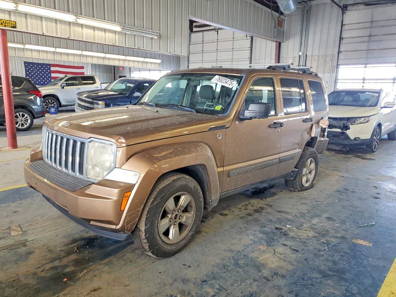 2012 Jeep Liberty Sport, VIN 1C4PJMAK3CW136482 — Зад