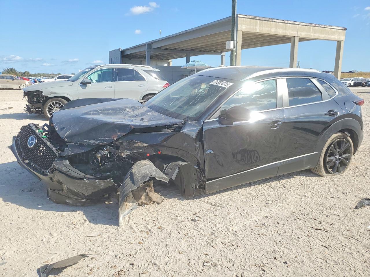 2024 Mazda CX-30 S Select Sport, VIN 3MVDMBBM1RM645489 — Front end