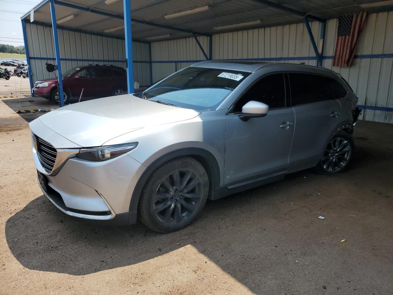 2016 Mazda CX-9 Signature, VIN JM3TCBEY2G0112881 — Rear end