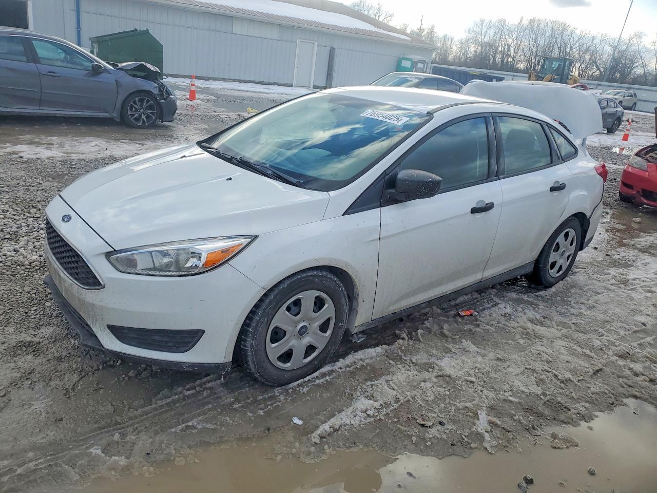 2016 Ford Focus S, VIN 1FADP3E23GL378174 — Rear end
