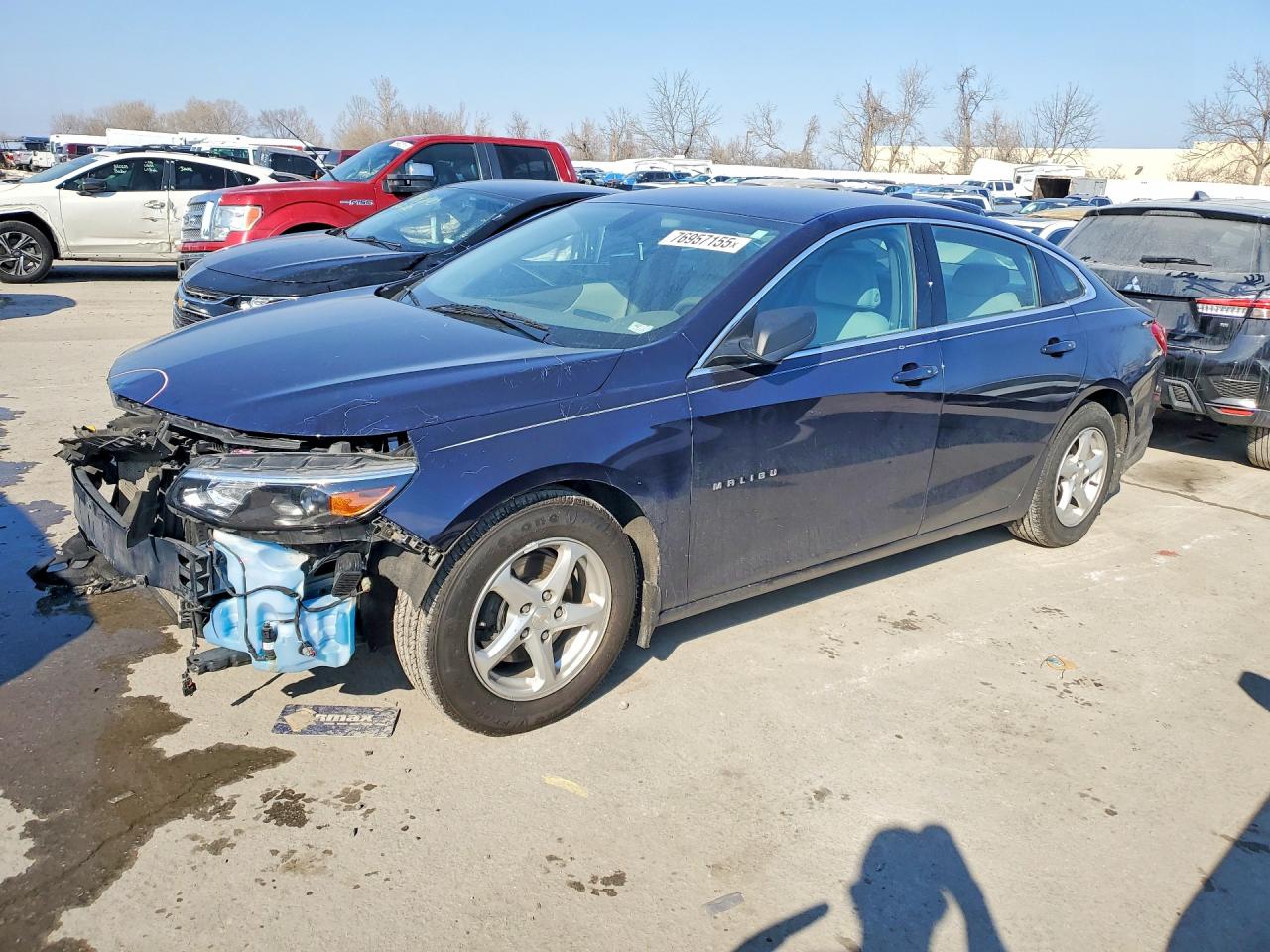 2017 Chevrolet Malibu LS, VIN 1G1ZB5ST4HF247352 — Front end
