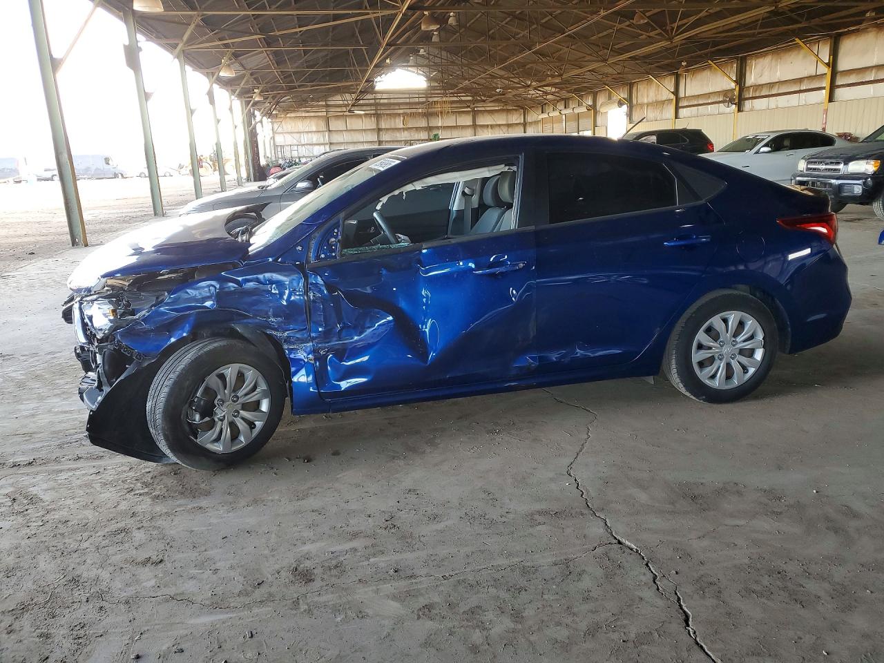 2022 Hyundai Accent SE, VIN 3KPC24A68NE164791 — Front end