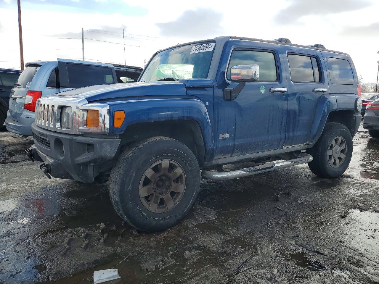 2006 Hummer H3, VIN 5GTDN136968296681 — Бок
