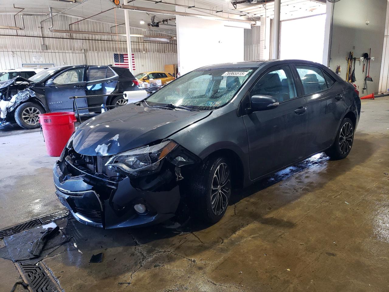 2014 Toyota Corolla LE, VIN 2T1BURHE5EC149745 — Front end