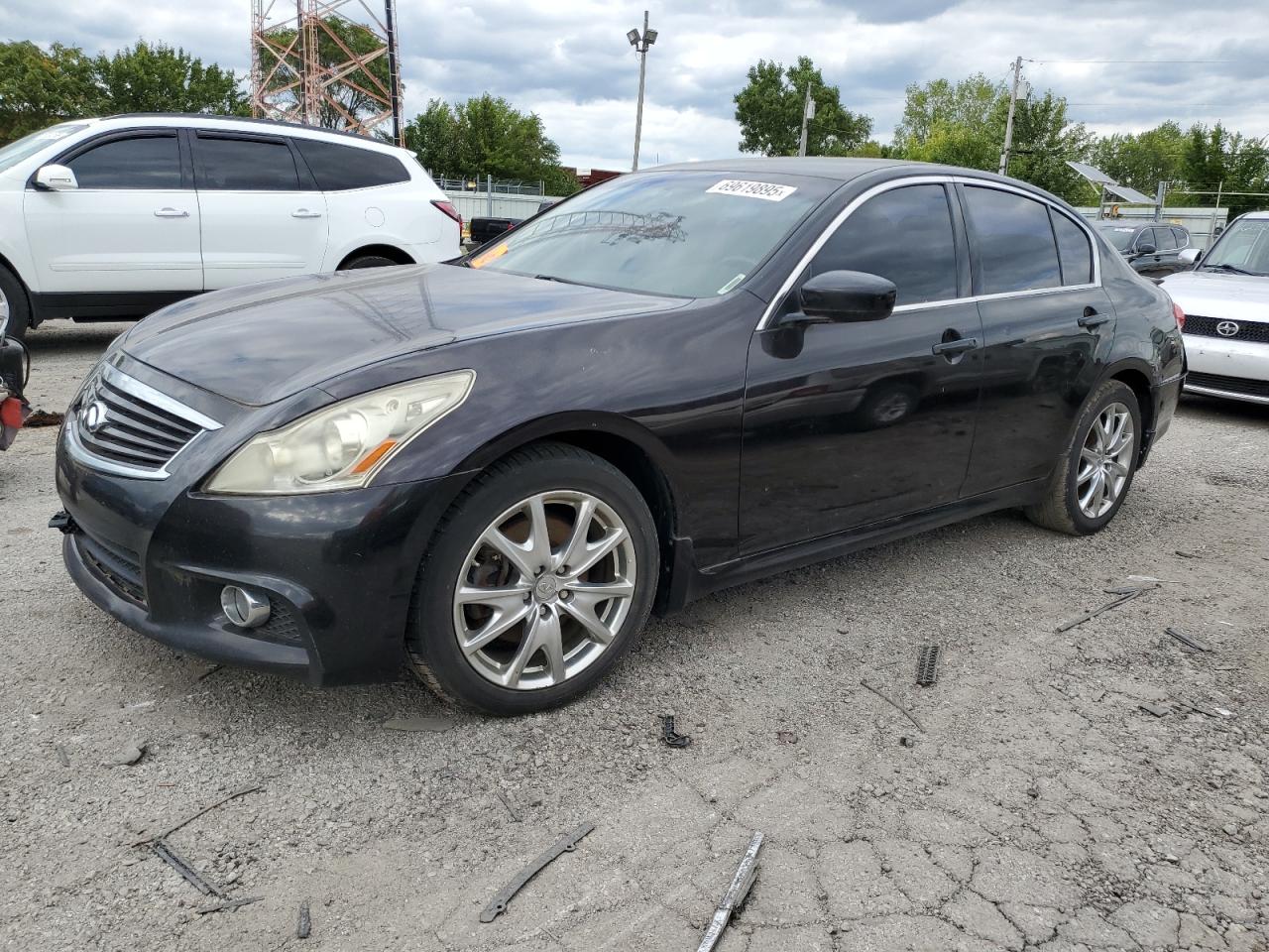 2012 Infiniti G37 x Limited Edition, VIN JN1CV6AR3CM677347 — Rear end