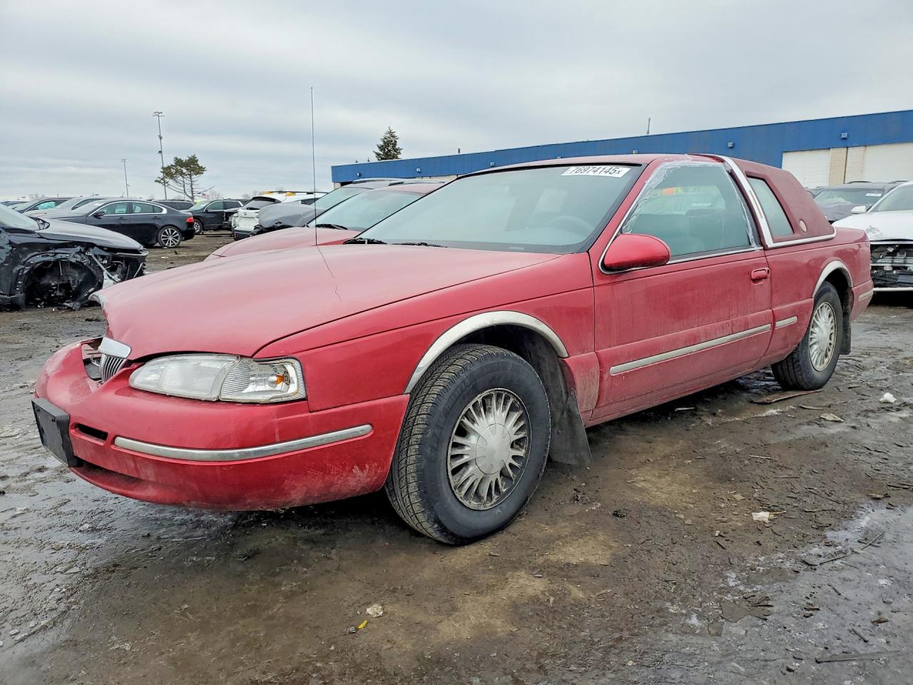 1996 Mercury Cougar, VIN 1MELM6246TH628931 — Front end