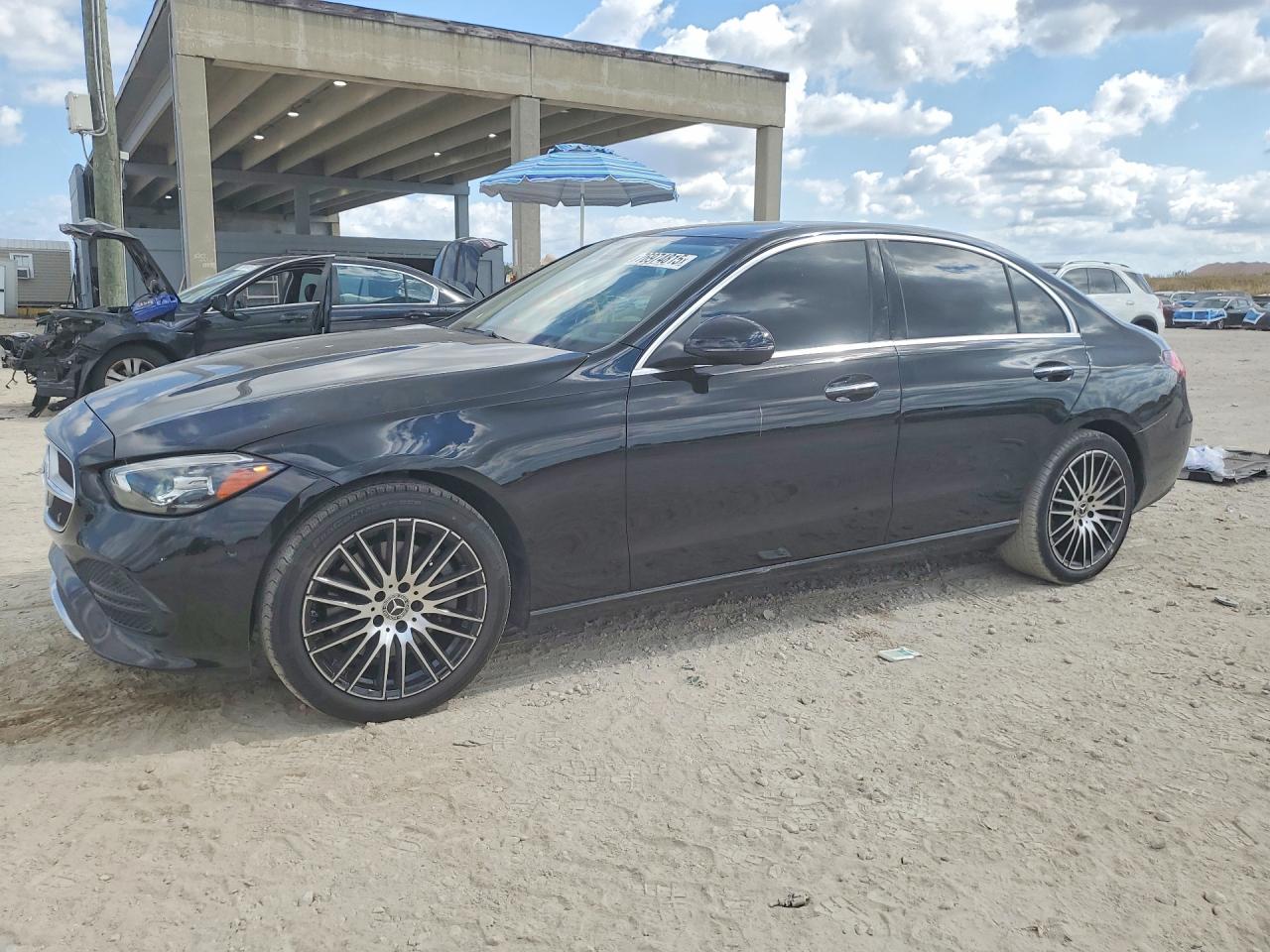 2024 Mercedes-Benz C 300, VIN W1KAF4GB8RR217151 — Undercarriage