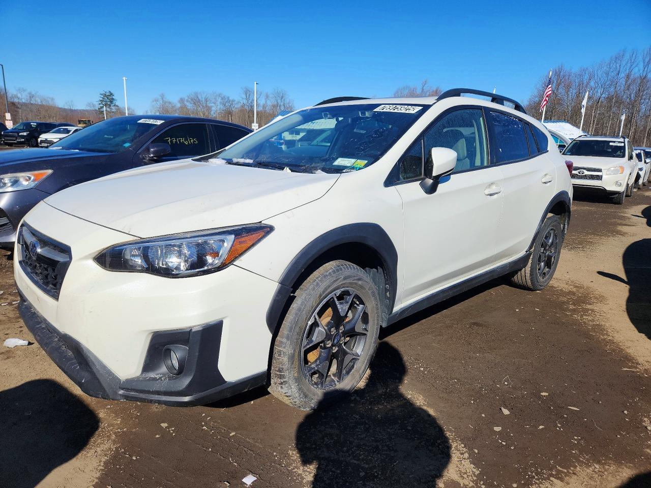 2020 Subaru Crosstrek Premium, VIN JF2GTAEC5LH237296 — Stripped