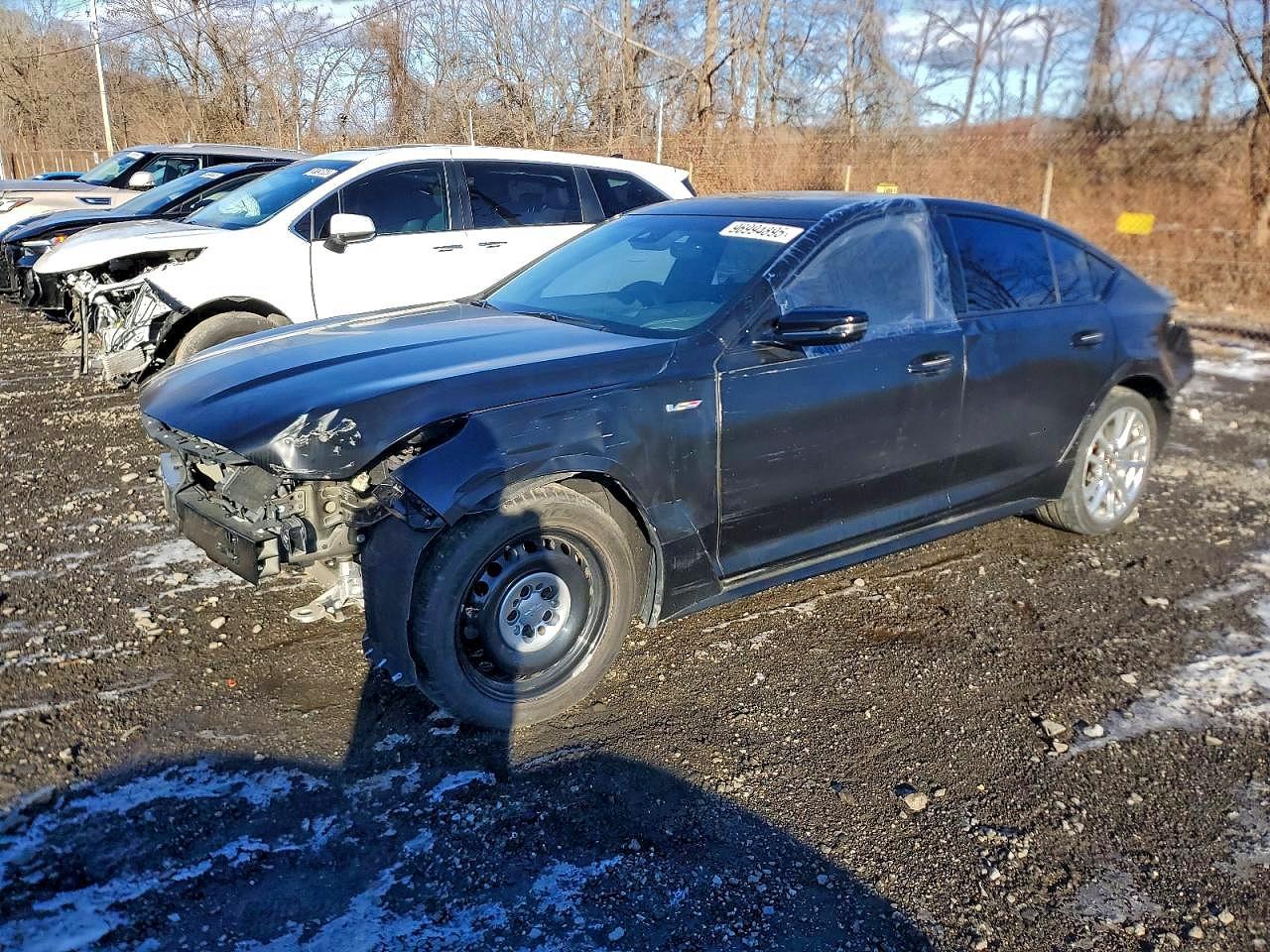2022 Cadillac CT5-V Blackwing, VIN 1G6D25R68N0860724 — Stripped