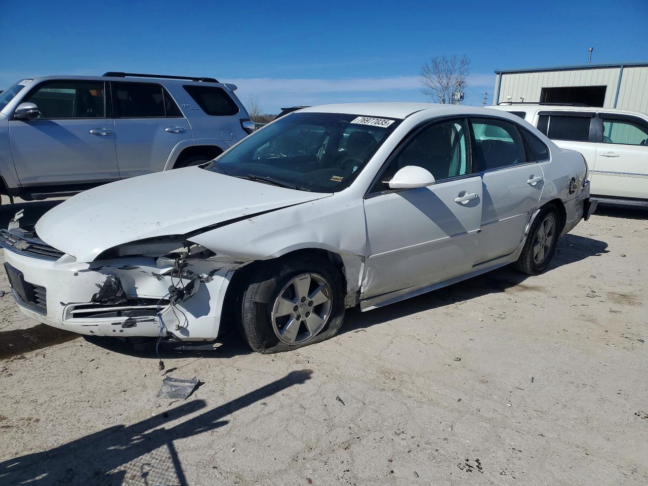 2010 Chevrolet Impala LS, VIN 2G1WA5EK2A1146896 — Front end