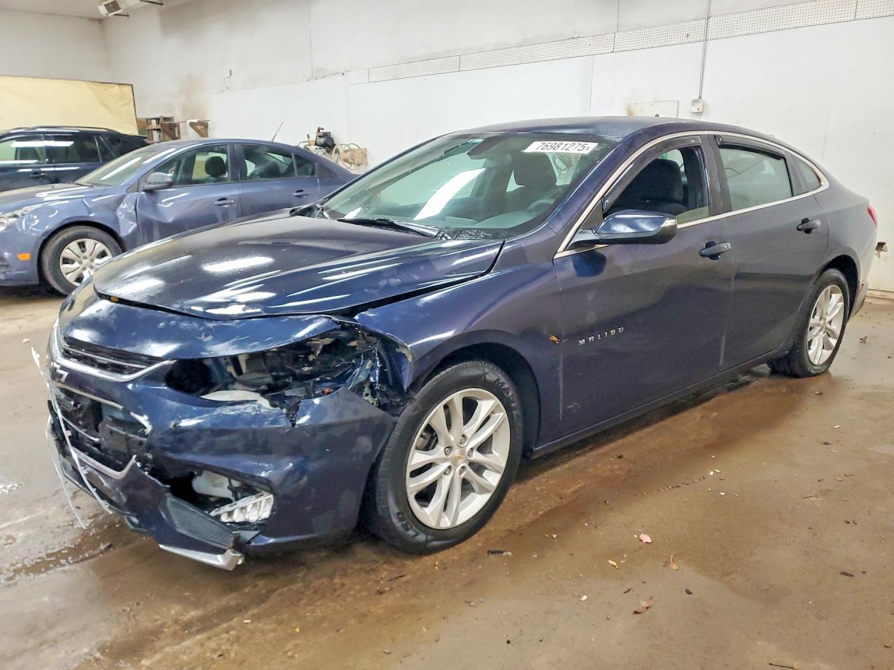 2018 Chevrolet Malibu LT, VIN 1G1ZD5STXJF133386 — Front end