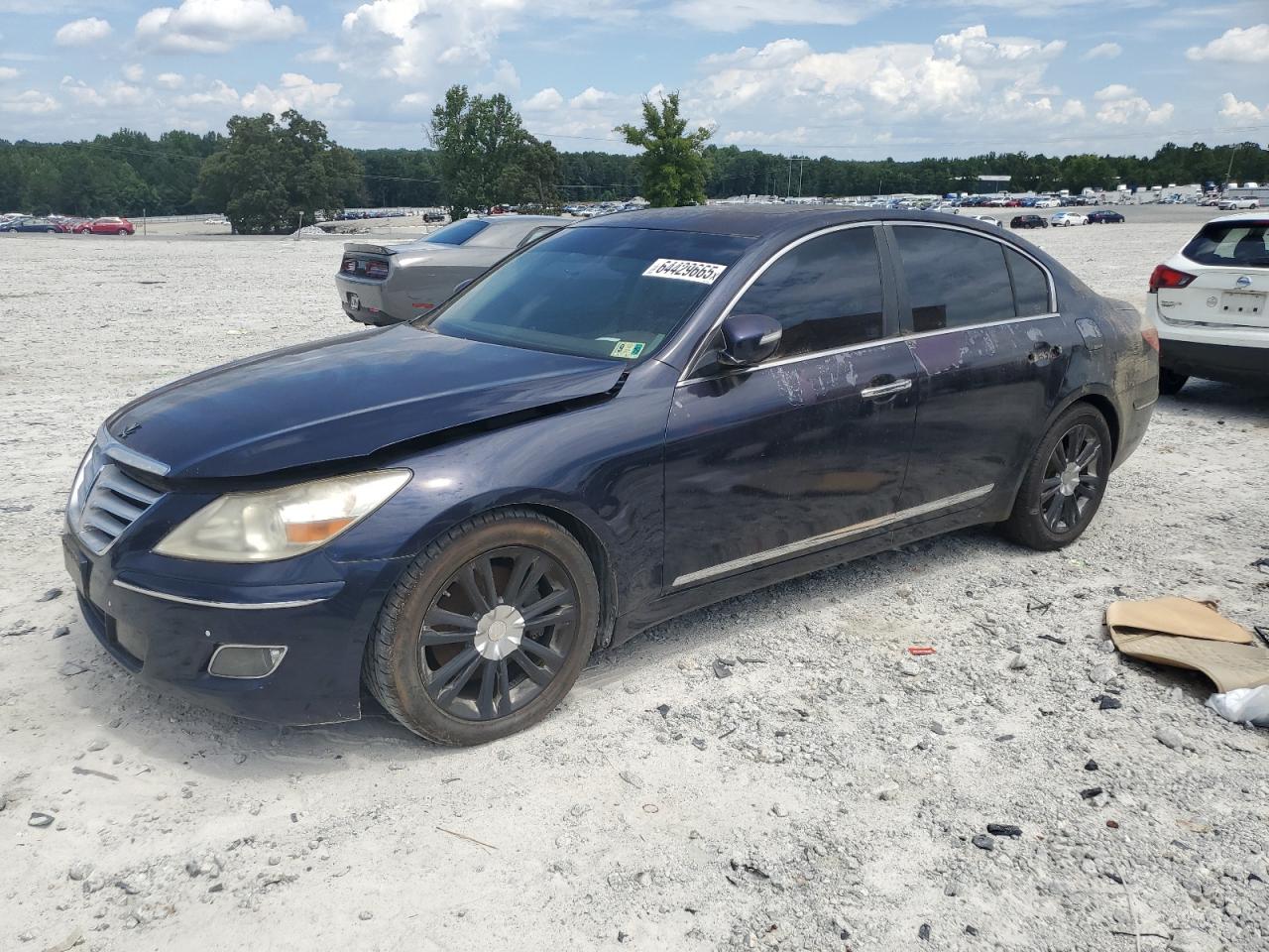 2010 Hyundai Genesis, VIN KMHGC4DF9AU072381 — Minor dents and scratches
