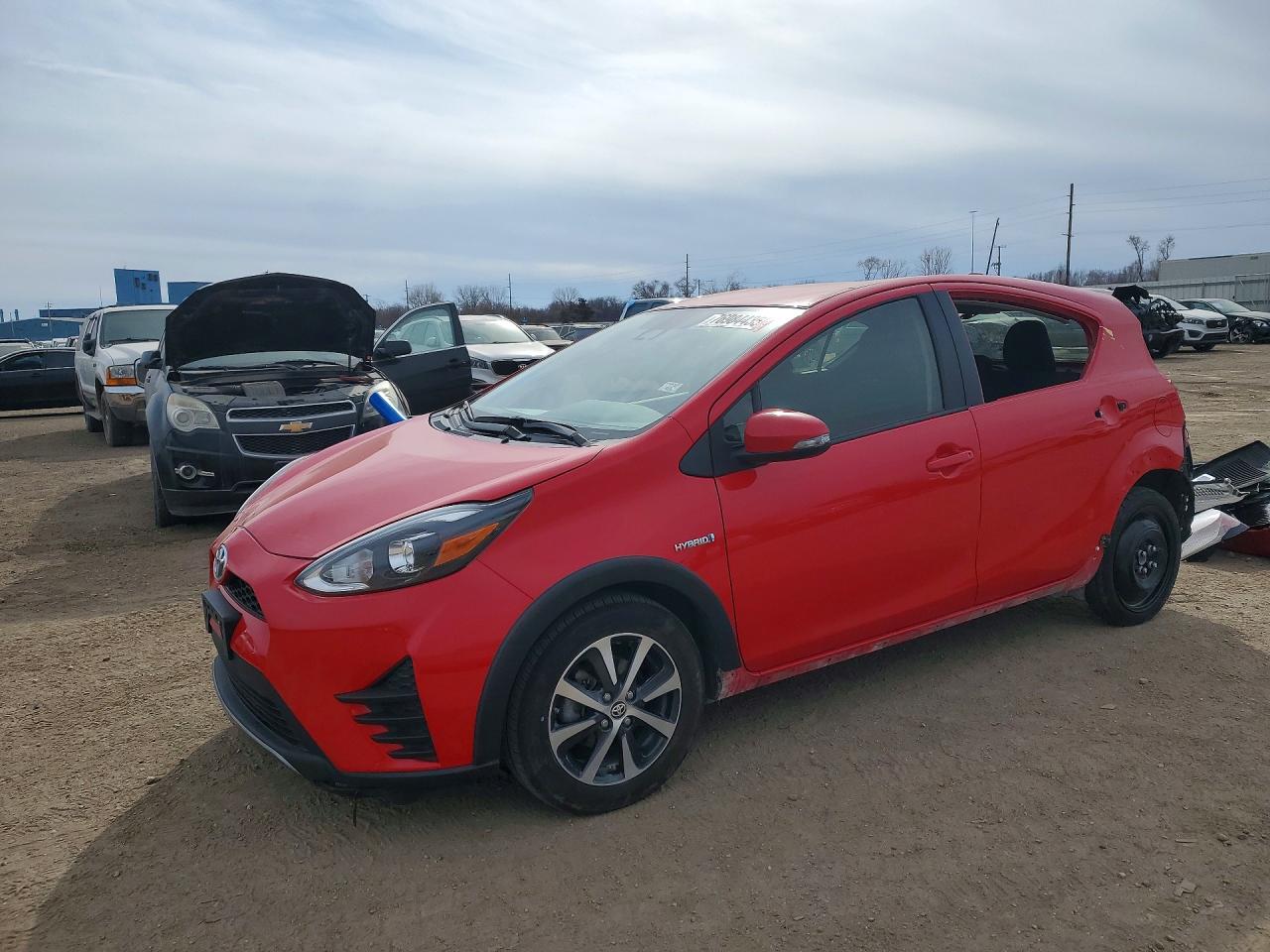 2018 Toyota Prius One, VIN JTDKDTB39J1600954 — Rear end