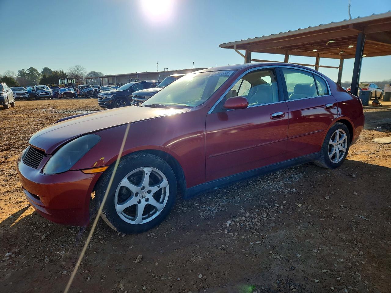 2004 Infiniti G35 w/Leather, VIN JNKCV51E24M604958 — Rear end