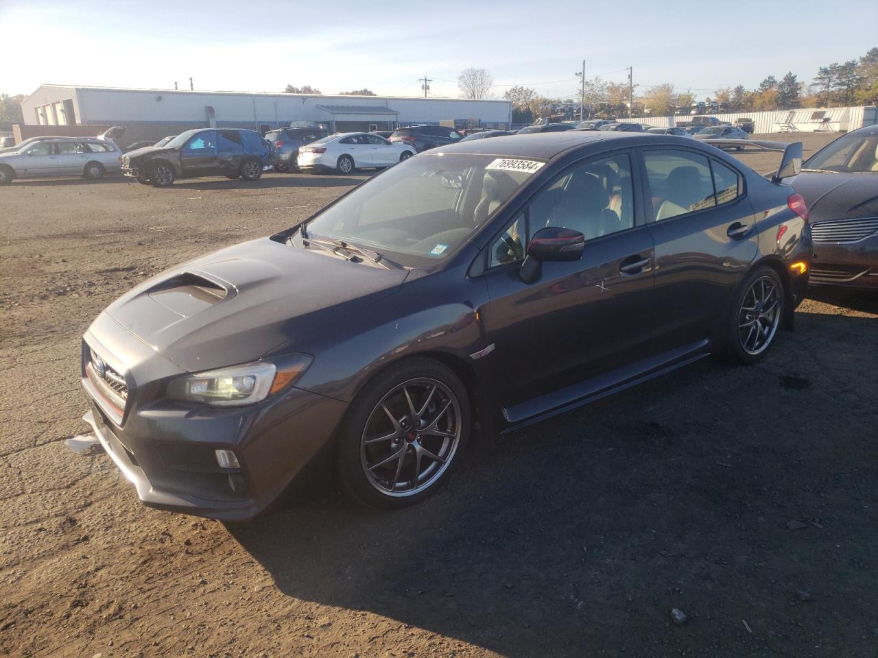 2015 Subaru WRX STI Limited, VIN JF1VA2S61F9834384 — Side