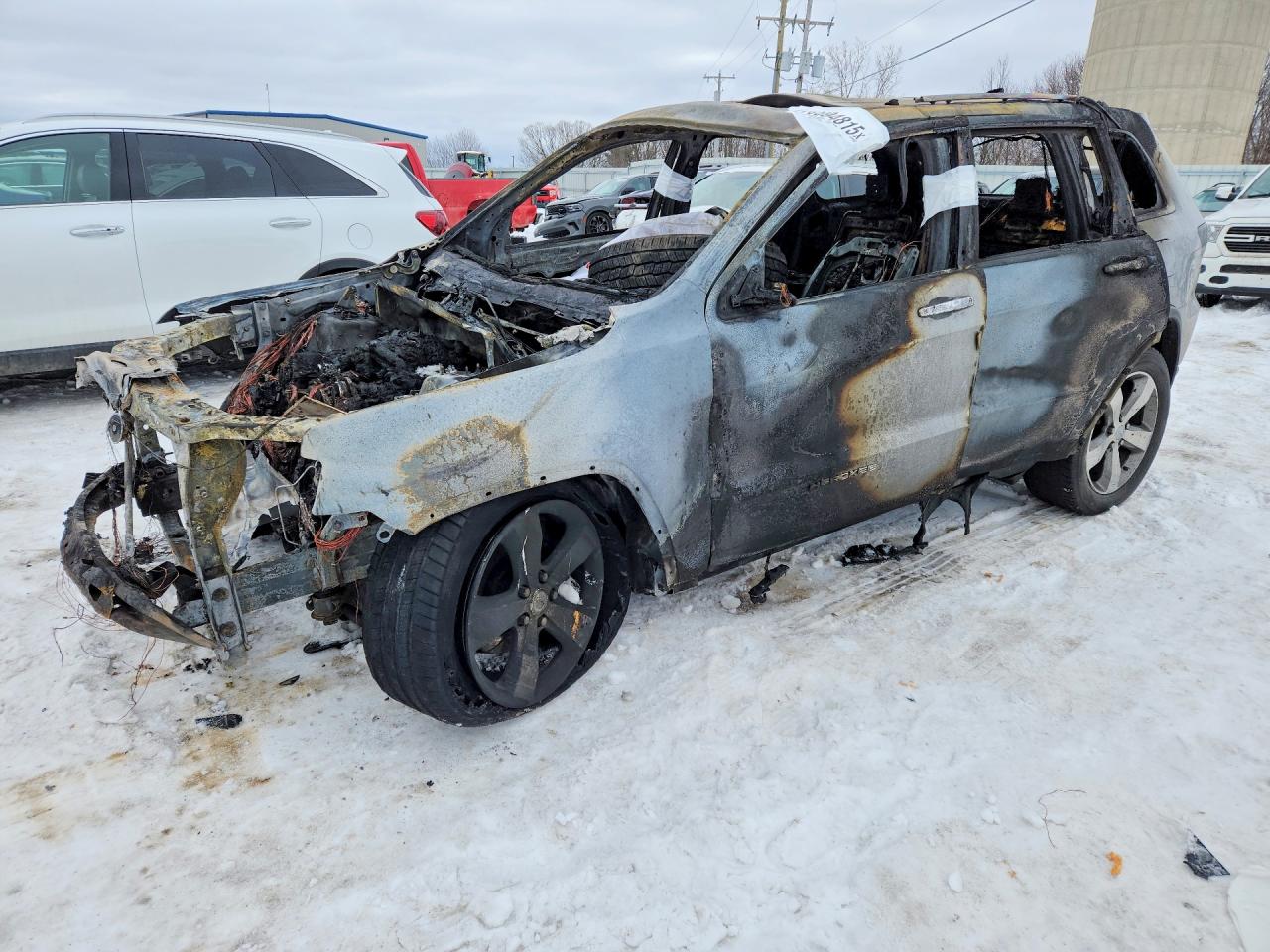 2014 Jeep Grand Cherokee Limited, VIN 1C4RJFBG2EC364041 — Burn
