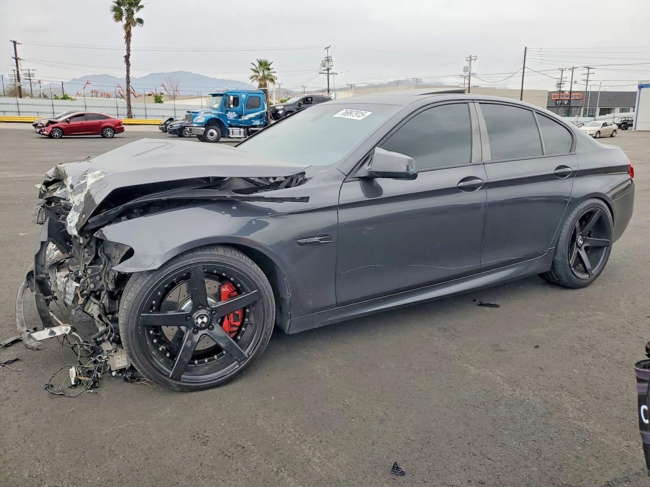 2011 BMW 5 Series 535i, VIN WBAFR7C52BC607256 — Front end