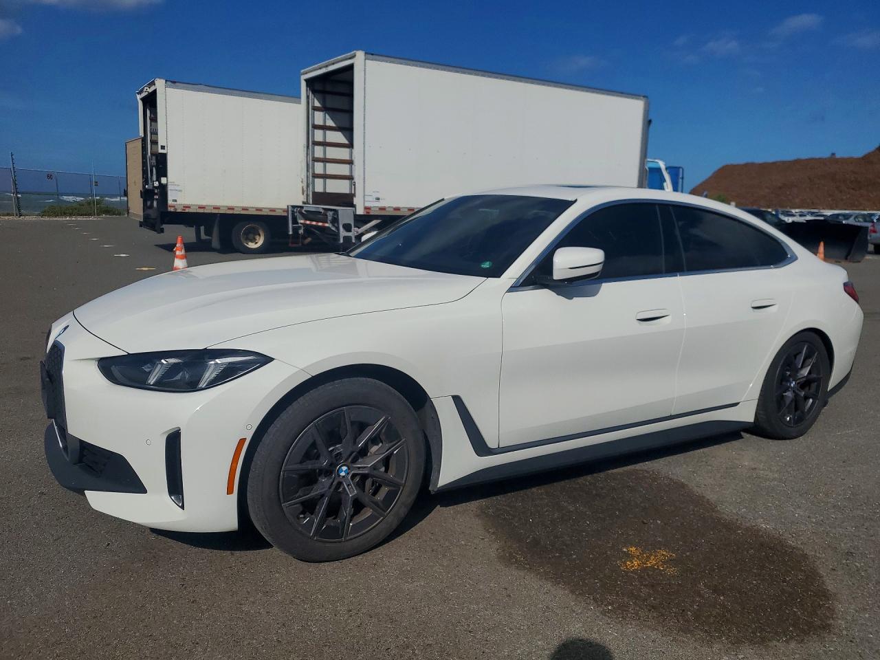 2025 BMW i4 eDrive40, VIN WBY23HD09SFU44999 — Side