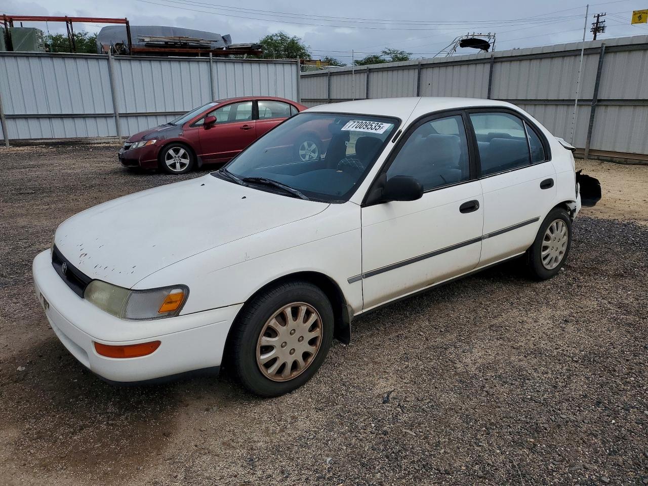 1995 Toyota Corolla DX, VIN JT2AE09B4S0086385 — Rear end