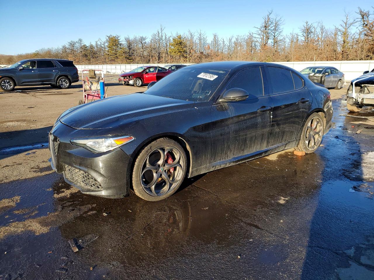 2017 Alfa Romeo Giulia Ti, VIN ZARFAECN6H7542577 — Mechanical