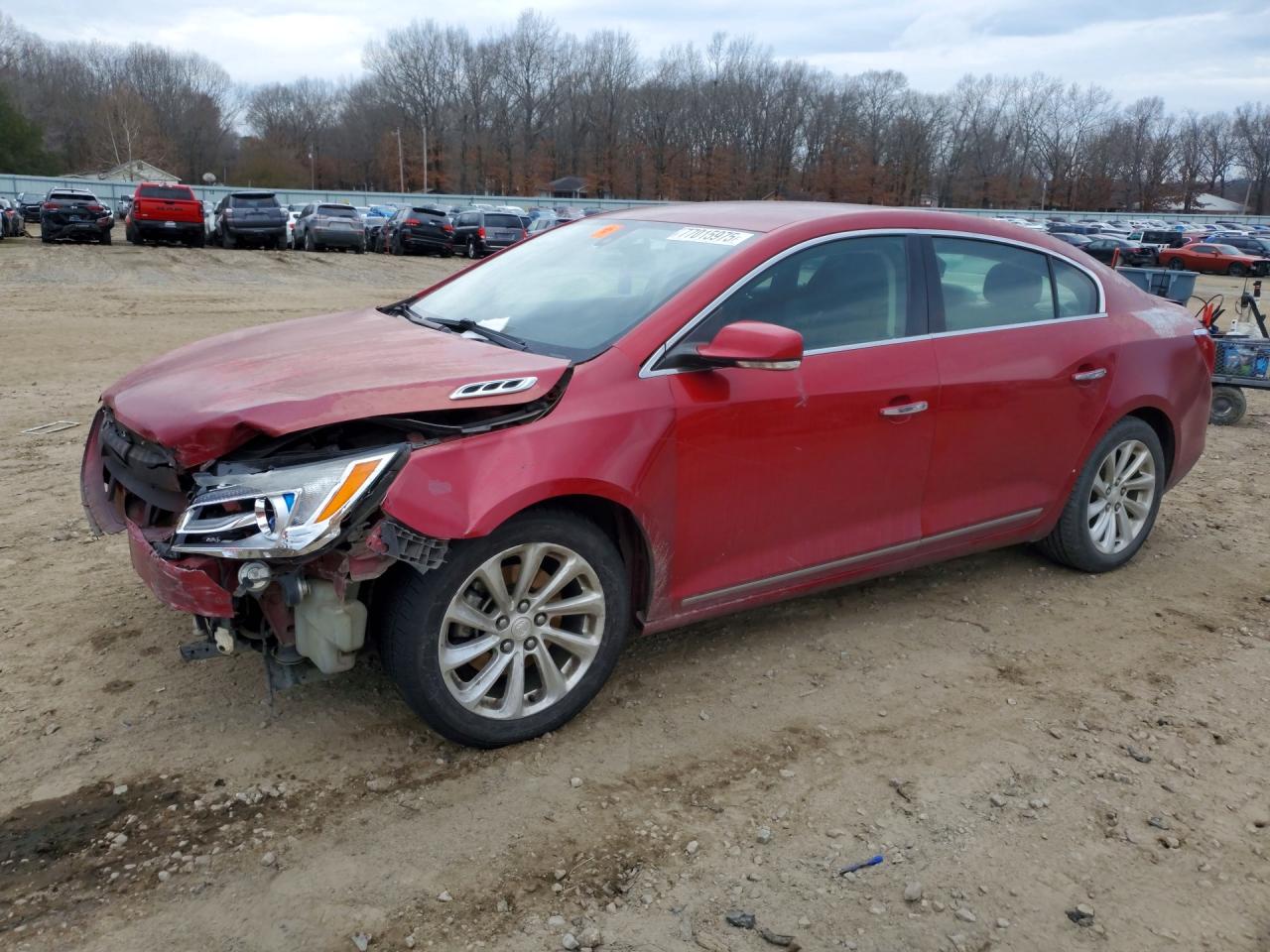 2014 Buick LaCrosse Leather, VIN 1G4GB5G3XEF197622 — Frame damage