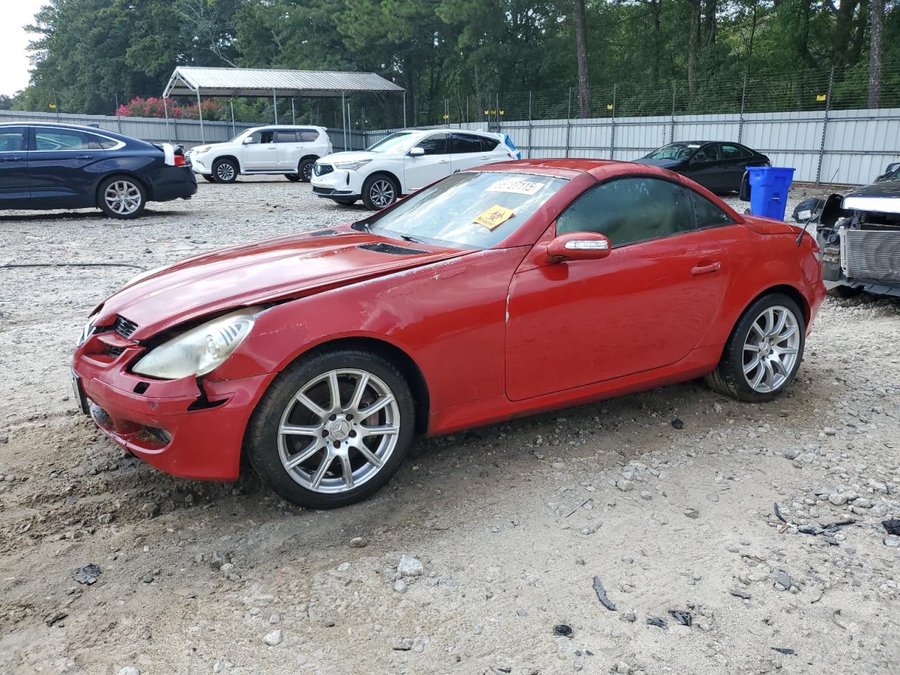 2005 Mercedes-Benz SLK 230/320, VIN WDBWK56F45F053896 — Front end