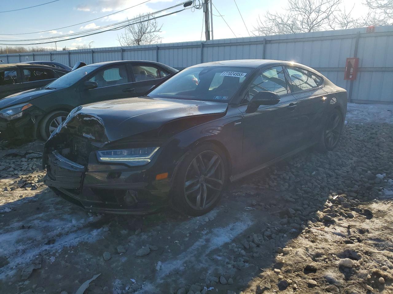 2017 Audi A7 Competition Prestige, VIN WAUW3AFC0HN014212 — Front end