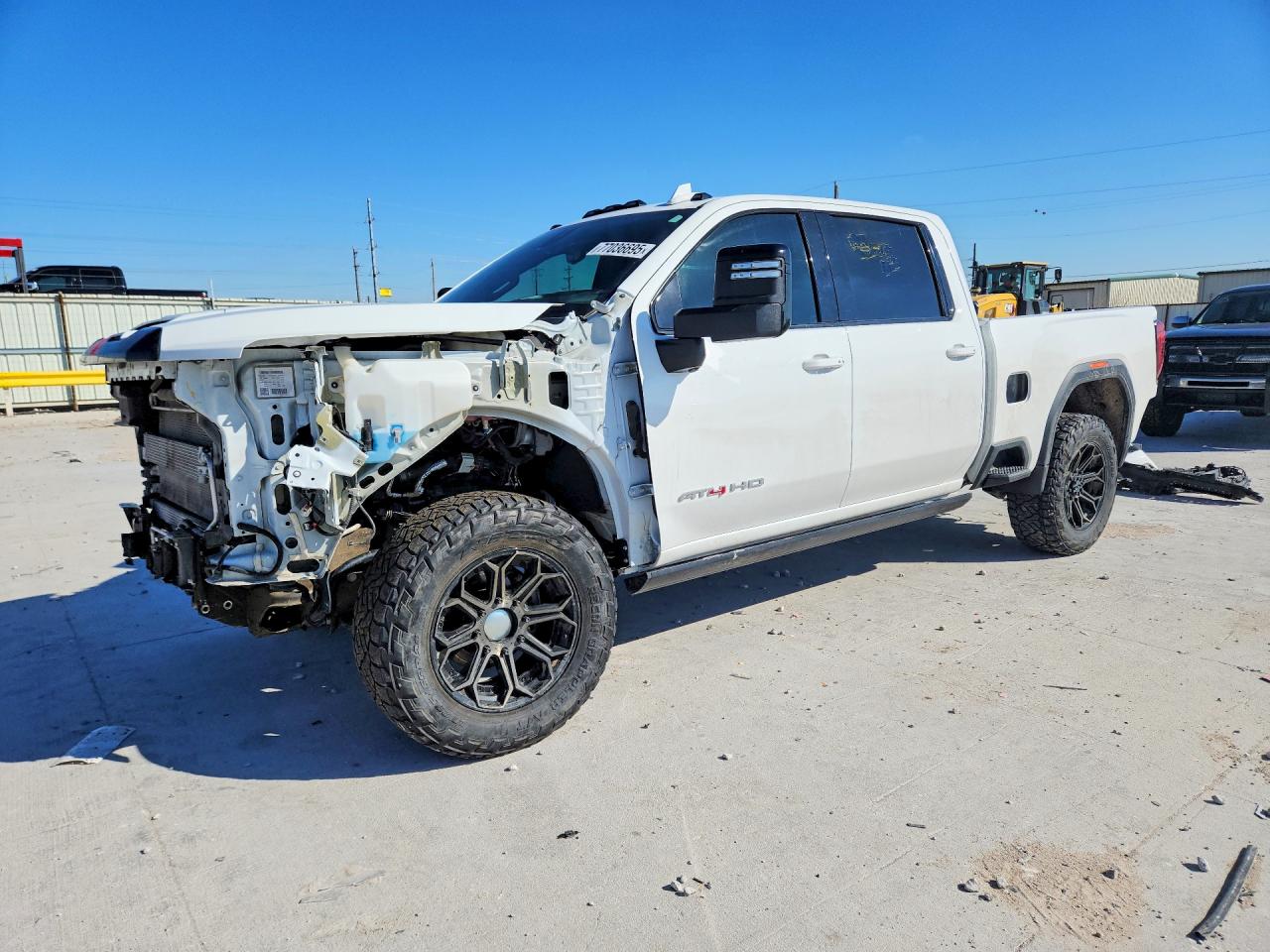 2023 GMC Sierra 2500HD AT4, VIN 1GT49PEY3PF203390 — Front end