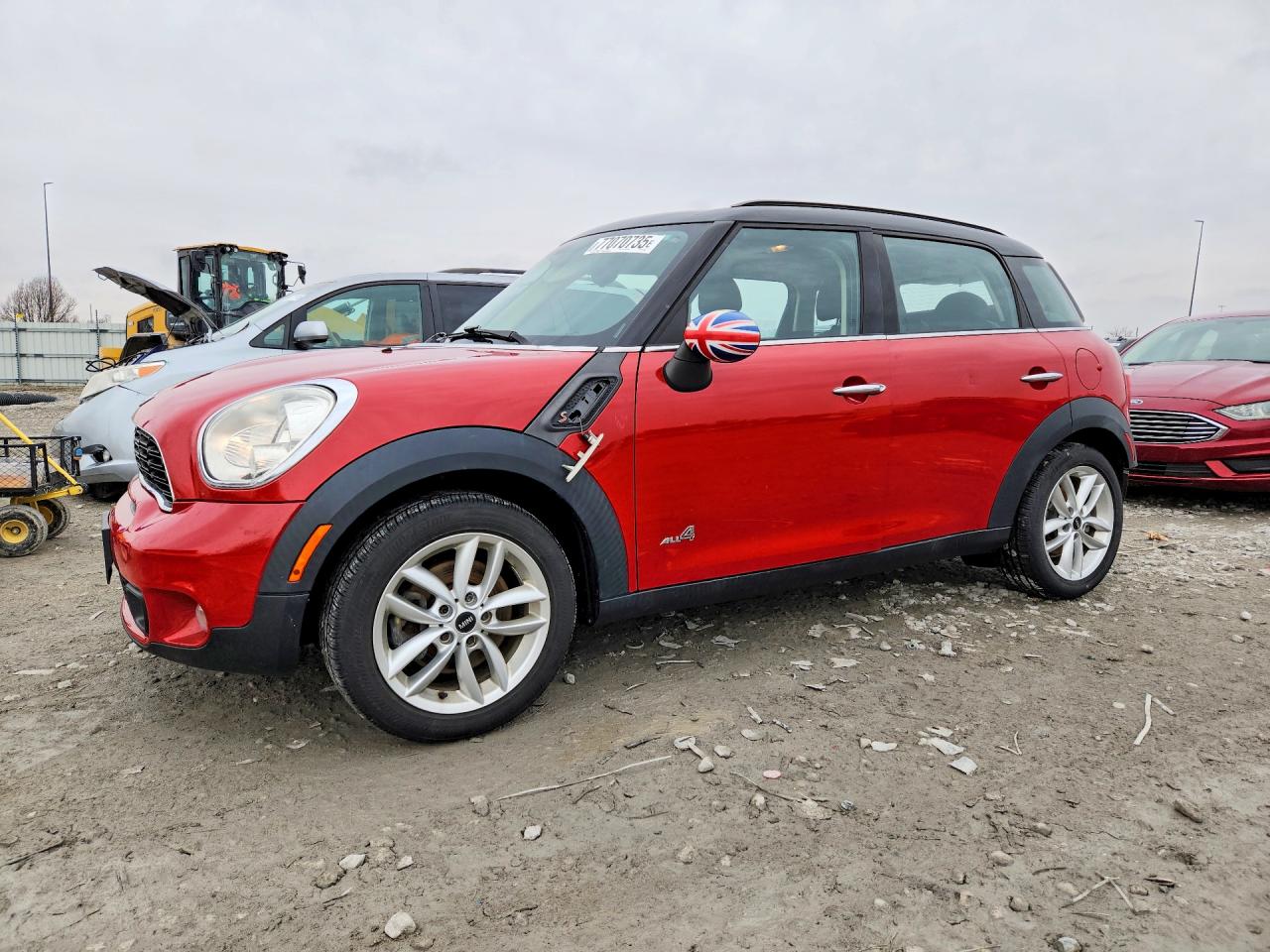 2014 MINI Countryman S, VIN WMWZC5C58EWP41436 — Vandalism