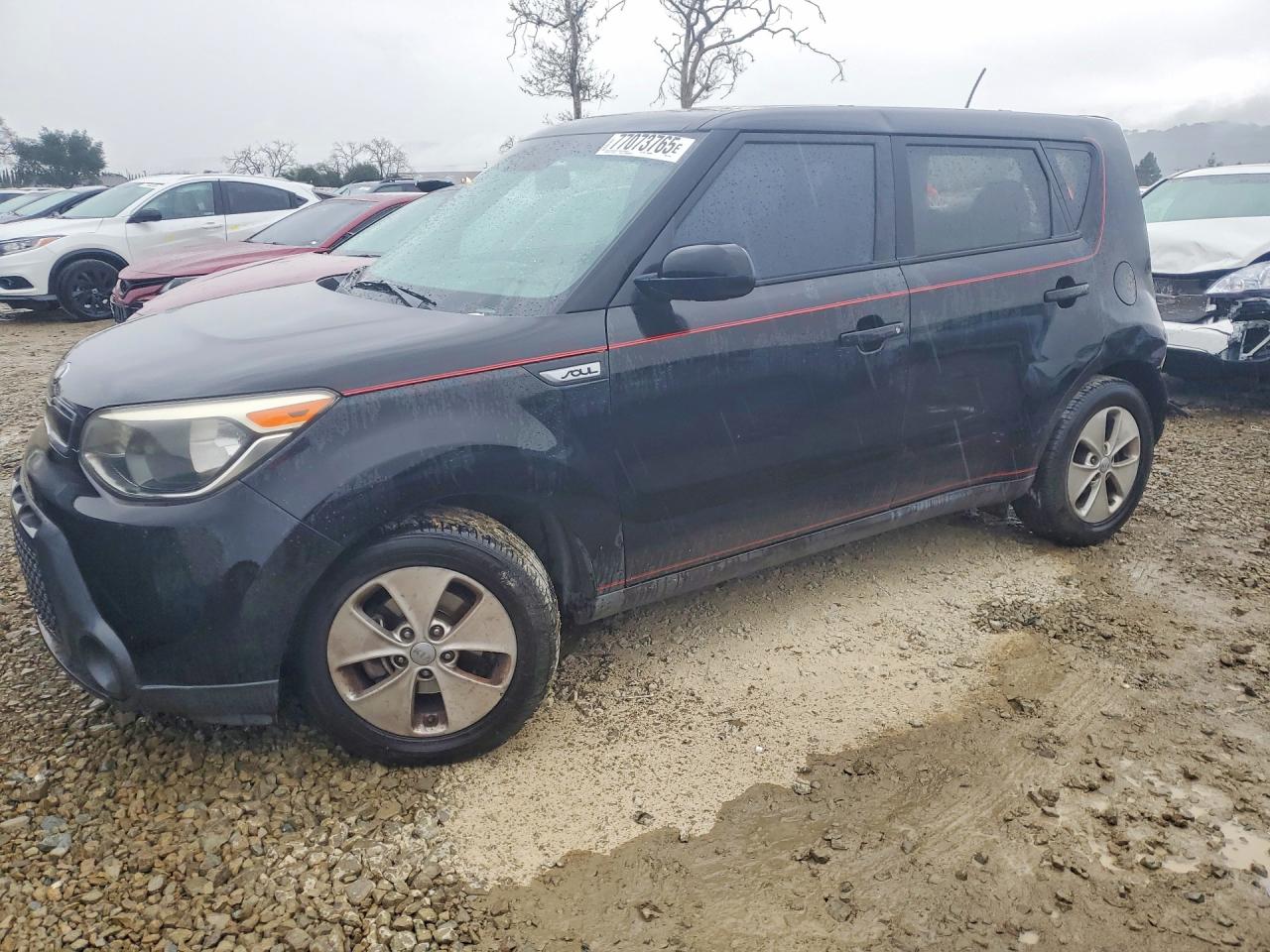 2015 Kia Soul, VIN KNDJN2A24F7217181 — Rear end