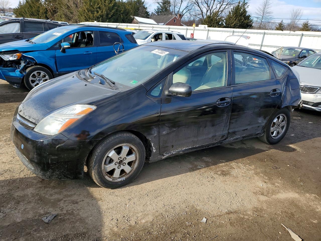 2007 Toyota Prius Touring, VIN JTDKB20U377640416 — Rear end