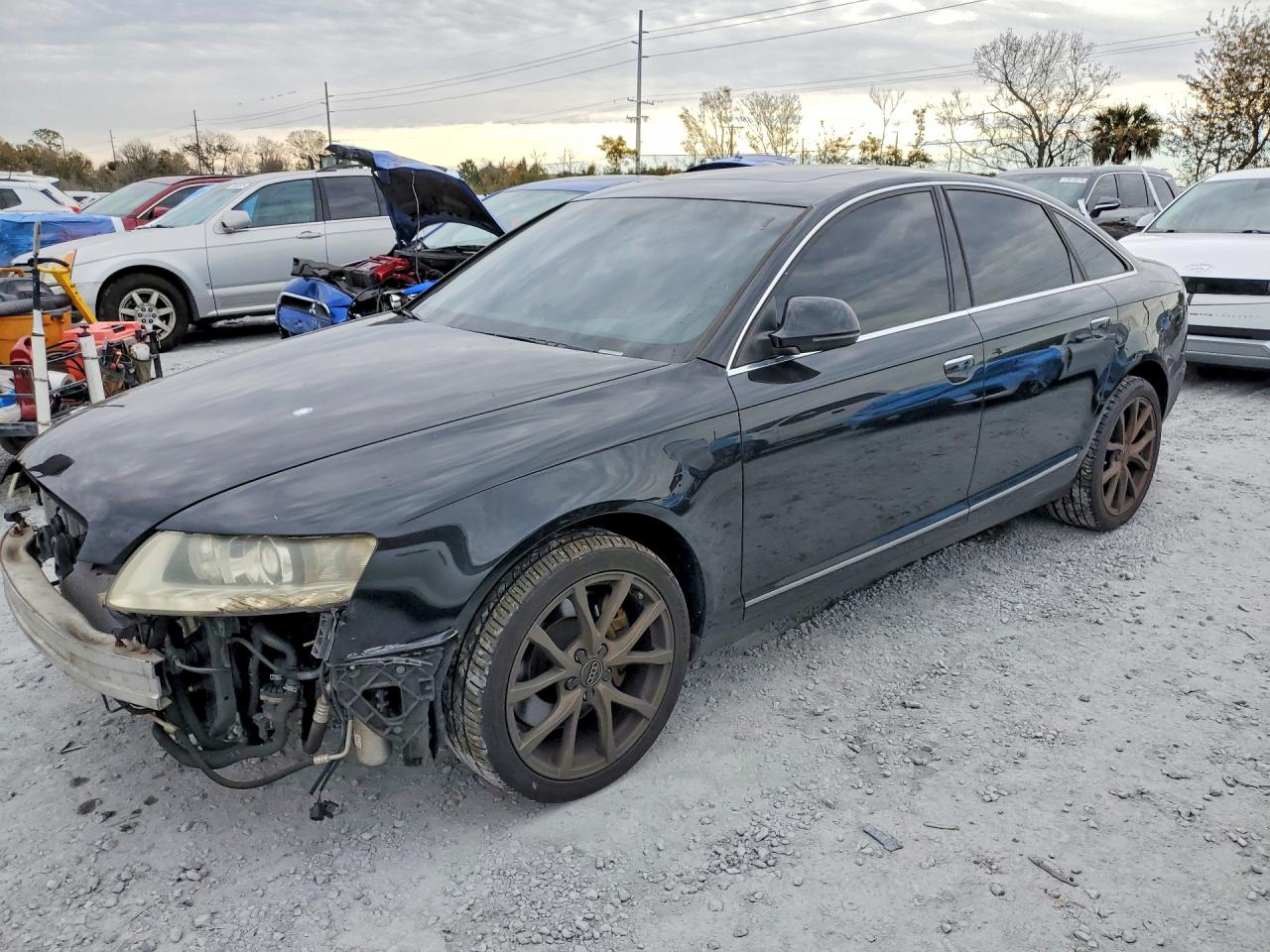 2009 Audi A6 Premium Plus, VIN WAUSG74F89N014222 — Front end
