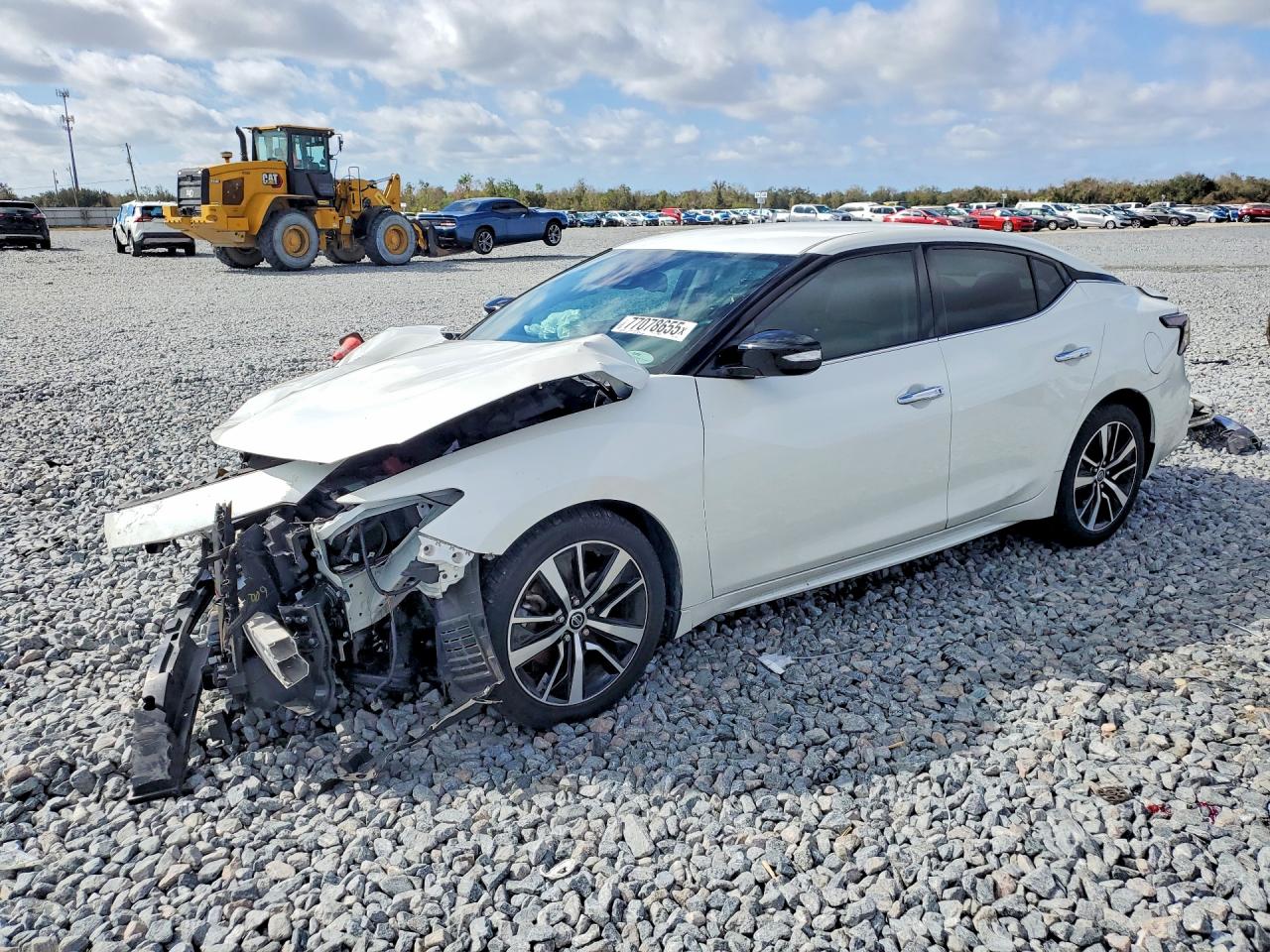2021 Nissan Maxima SV, VIN 1N4AA6CV5MC510303 — Перед