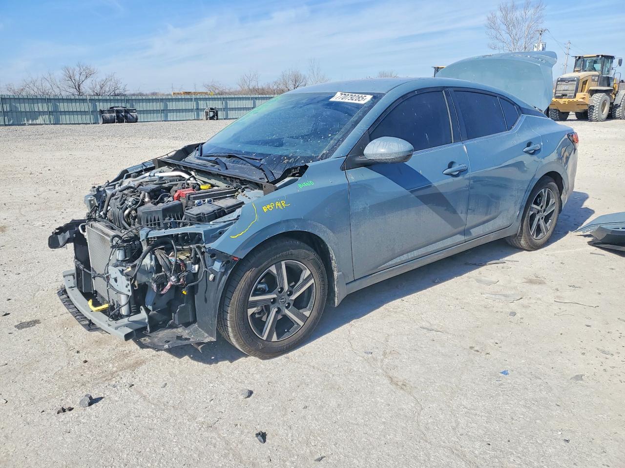2025 Nissan Sentra SV, VIN 3N1AB8CV1SY208288 — Перед