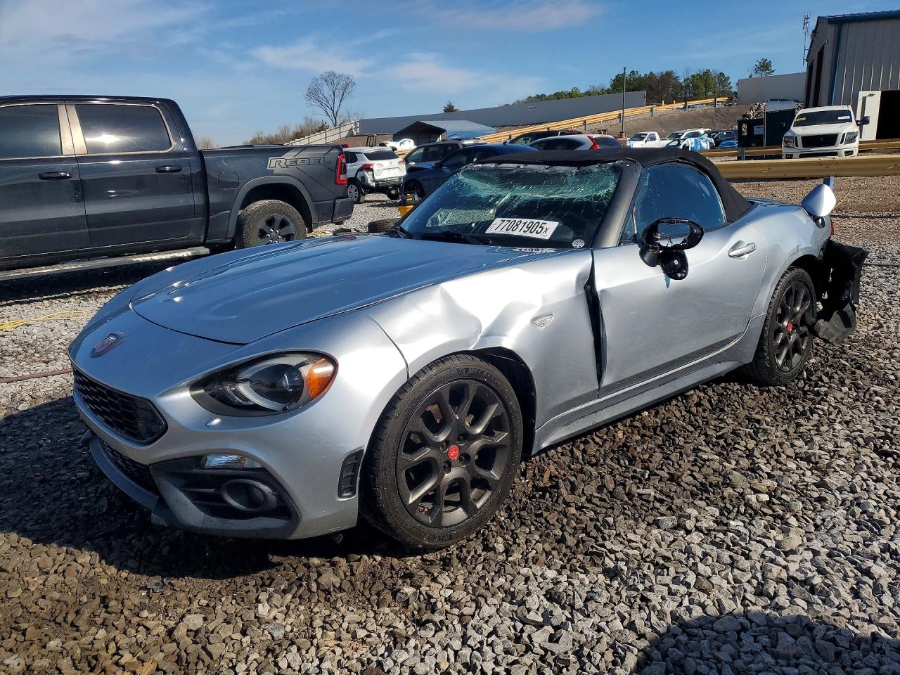 2019 FIAT 124 Spider Lusso, VIN JC1NFAEK9K0140942 — Rollover