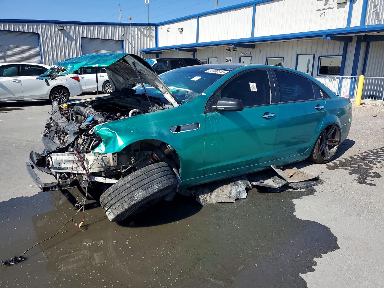2016 Chevrolet Caprice Police Police, VIN 6G3NS5R27GL237467 — Front end