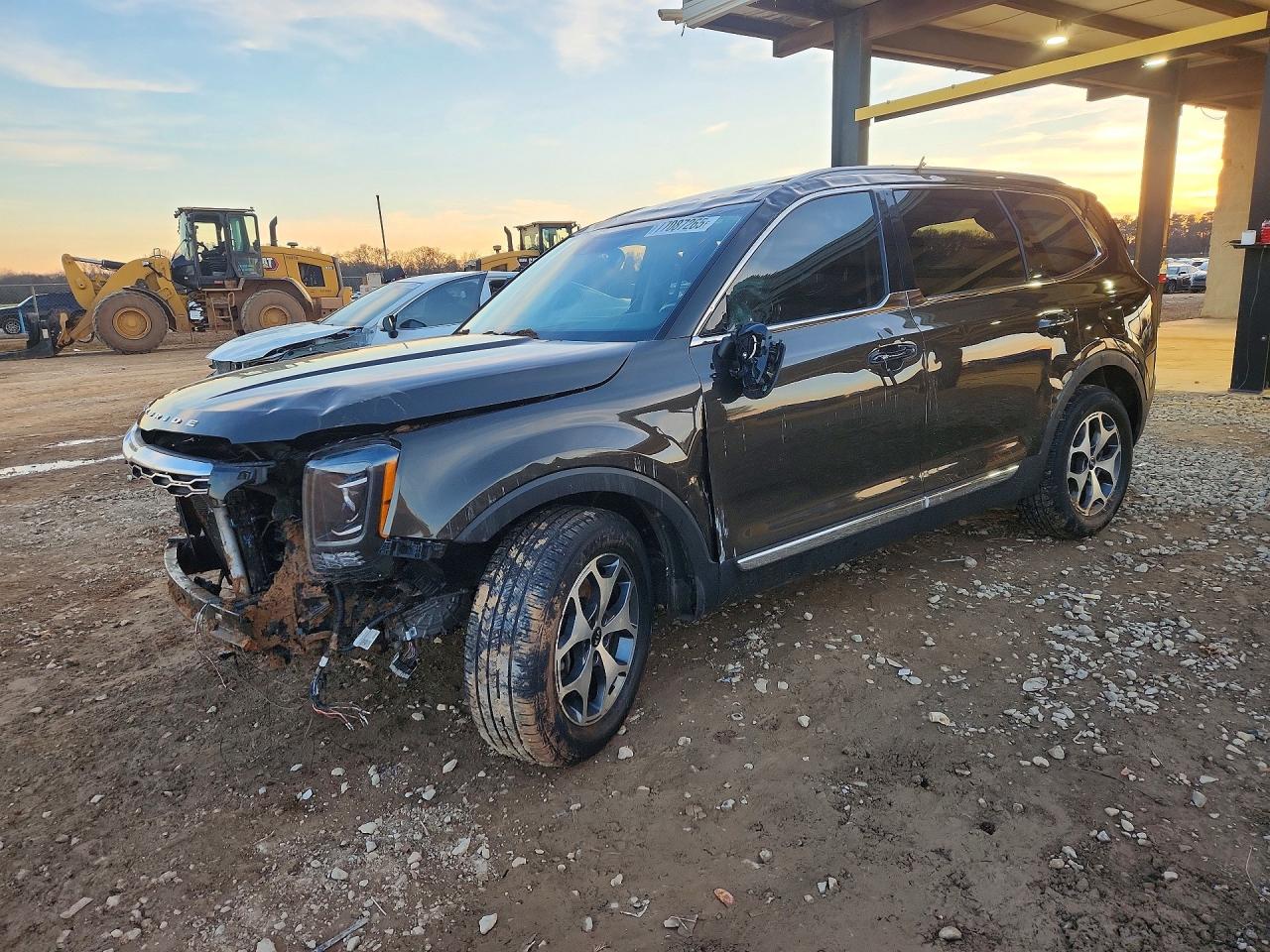 2021 Kia Telluride EX, VIN 5XYP34HC9MG131732 — Front end