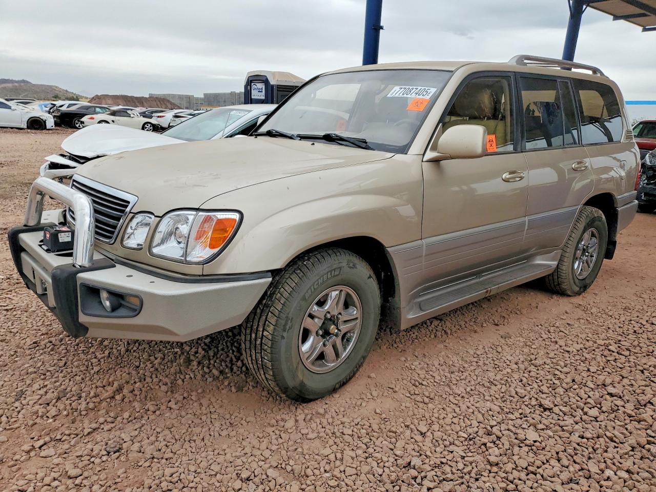 2002 Lexus LX 470, VIN JTJHT00WX23520235 — Biohazard / chemical