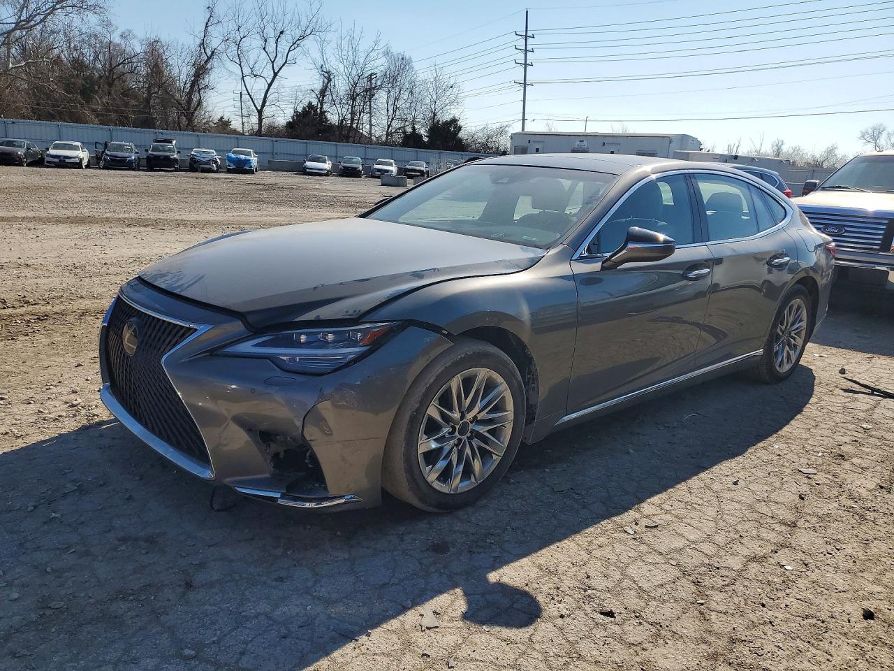 2021 Lexus LS 500, VIN JTHD51GF5M5009514 — Перед