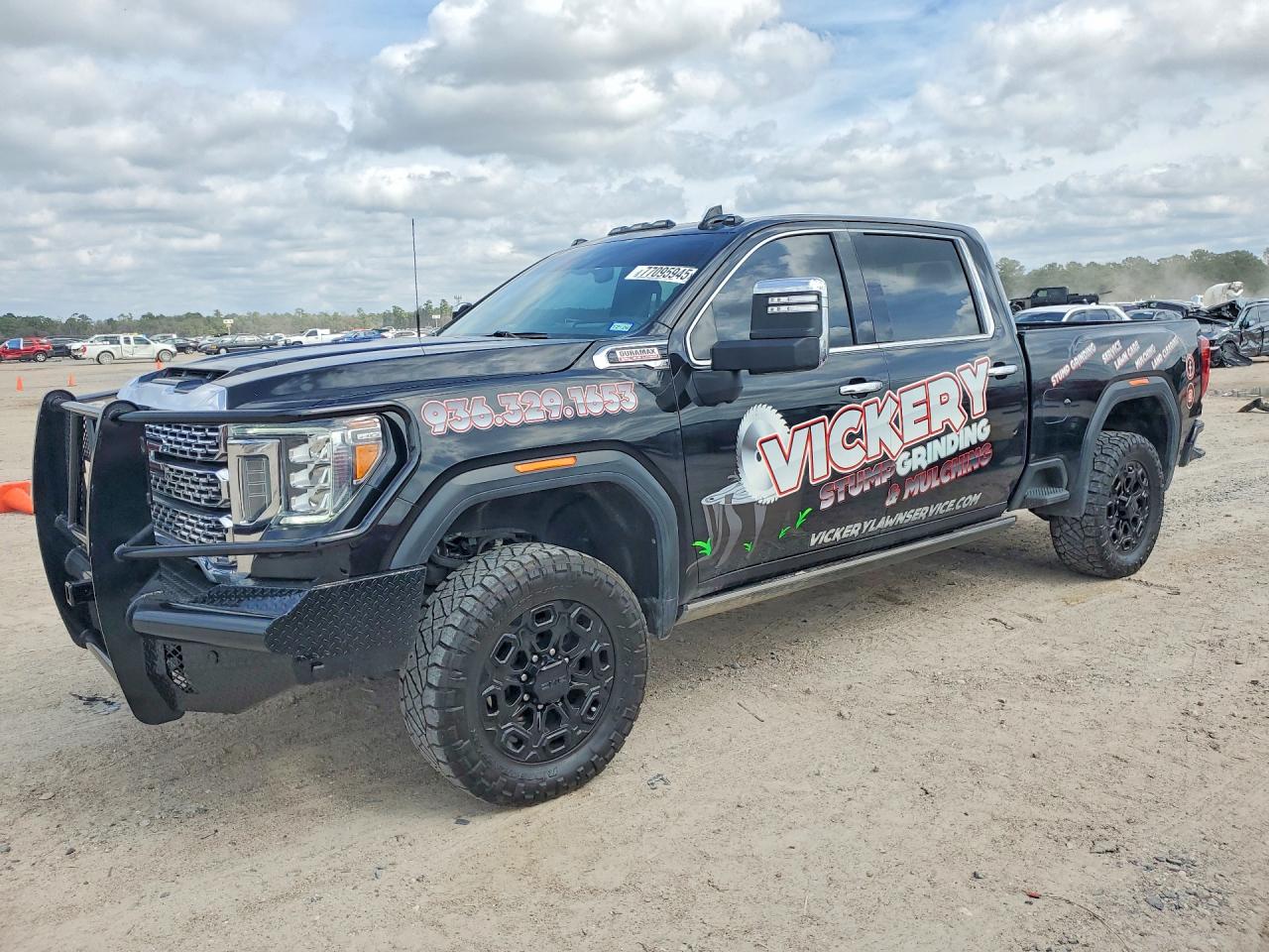 2021 GMC Sierra 2500HD Denali, VIN 1GT49REY1MF245614 — Missing or altered VIN