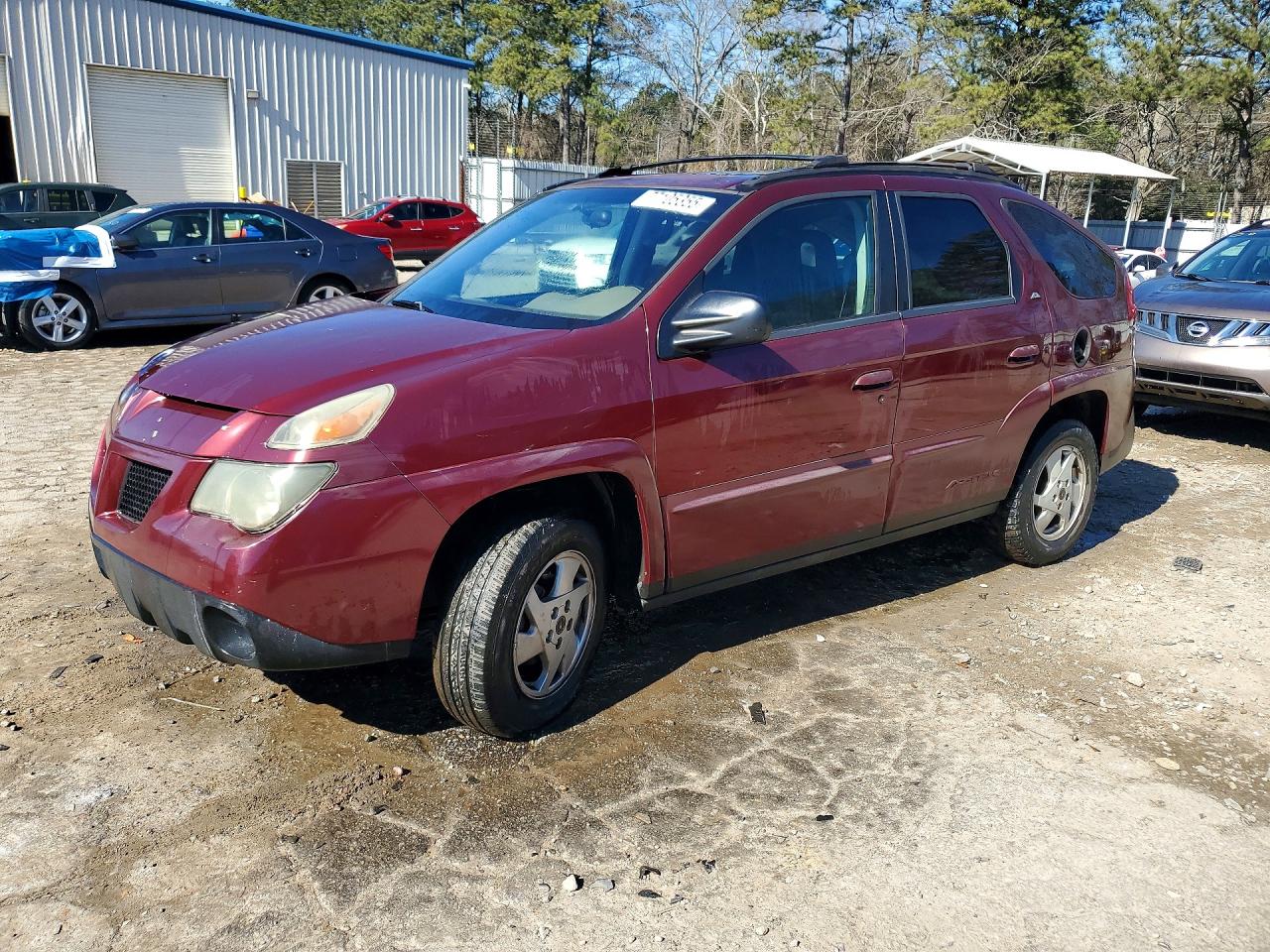 2002 Pontiac Aztek, VIN 3G7DA03E82S580176 — Side