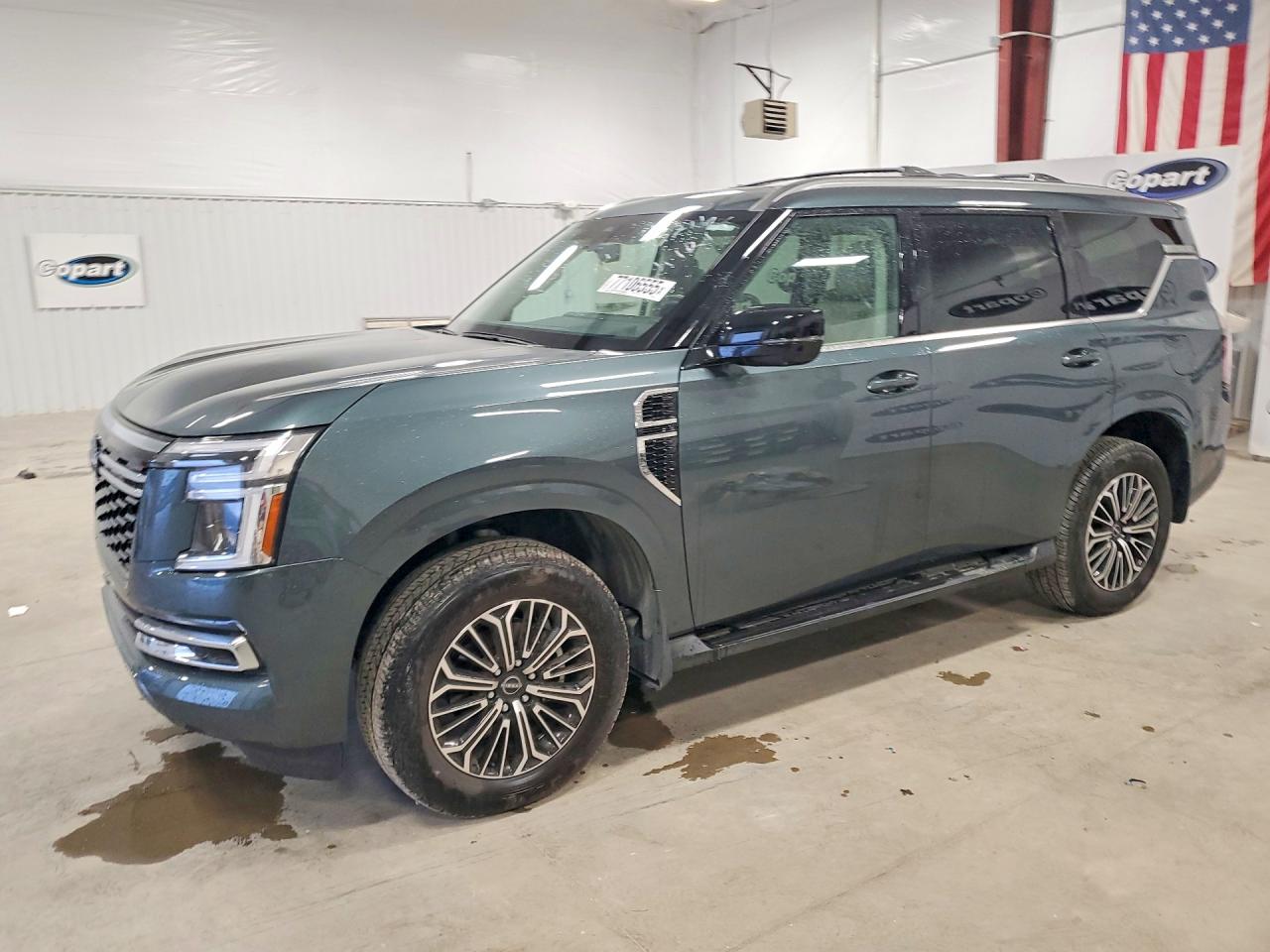 2025 Nissan Armada, VIN JN8AY3EE1S9403216 — Undercarriage