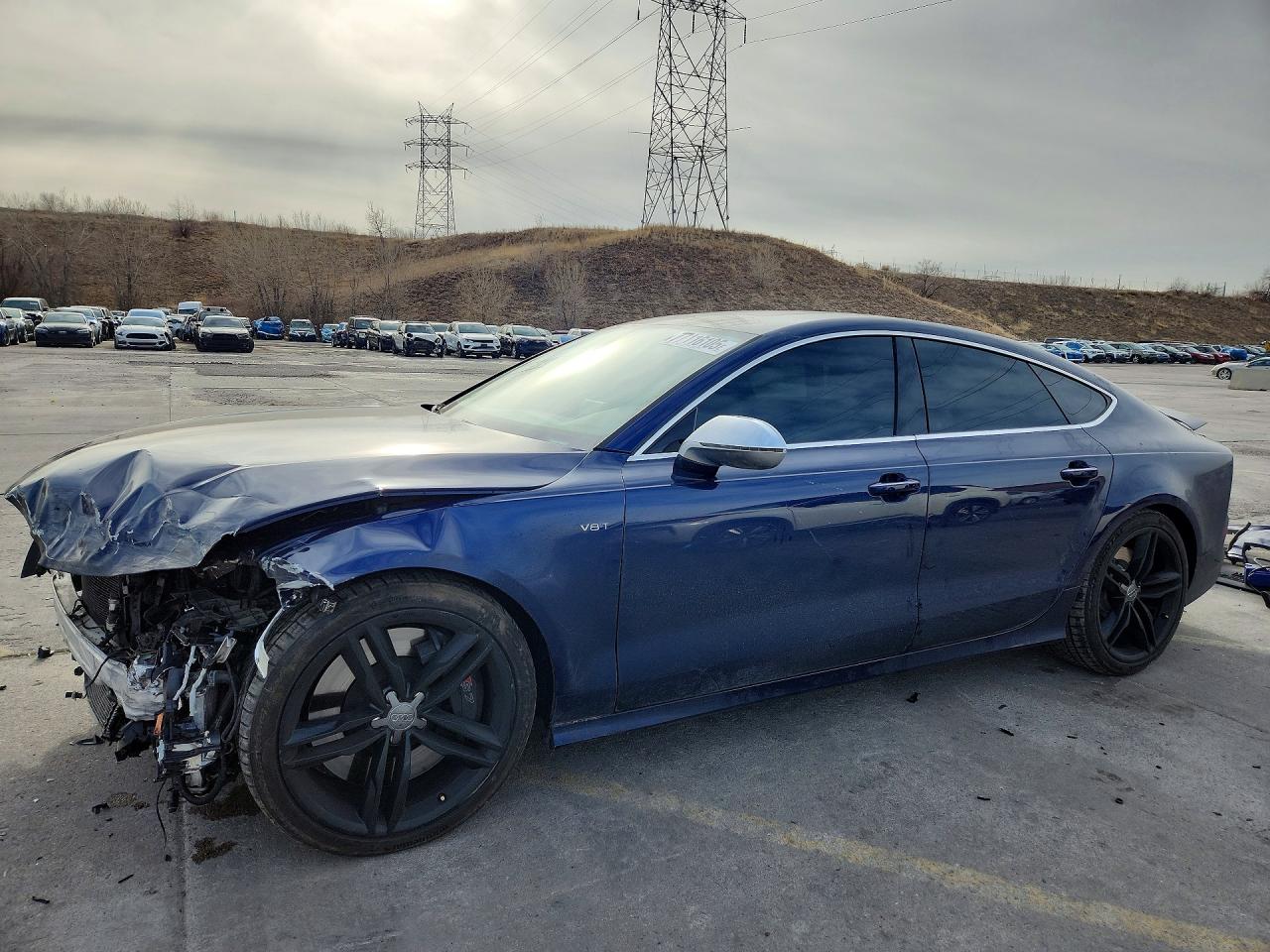 2014 Audi S7 Prestige, VIN WAUW2AFC4EN006256 — Front end