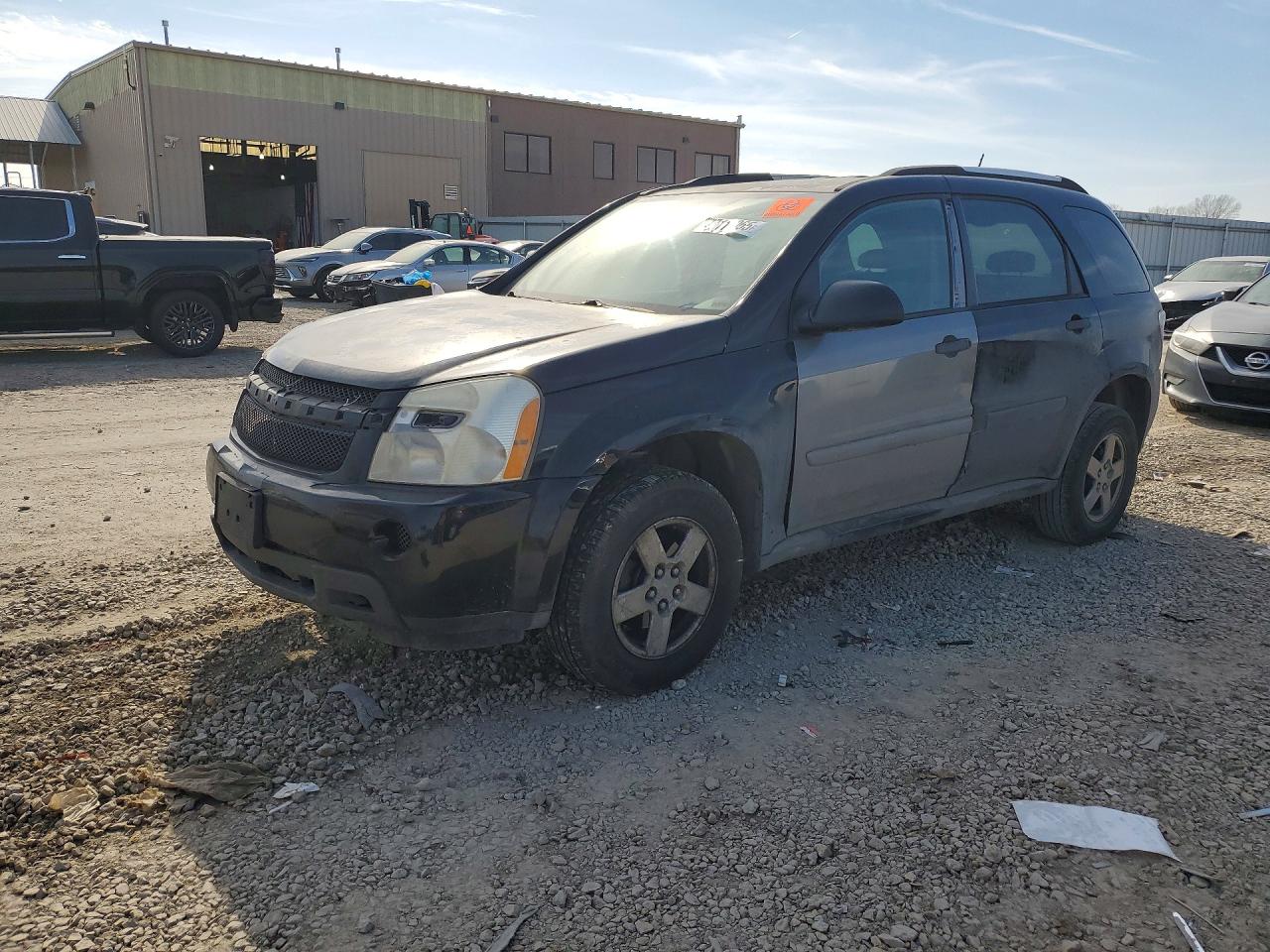 2008 Chevrolet Equinox LS, VIN 2CNDL13F386065485 — Front end