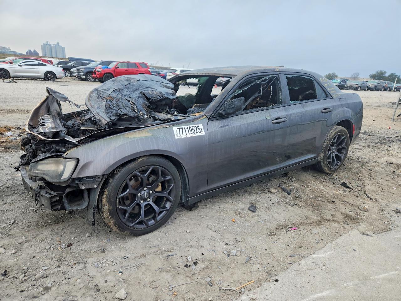 2019 Chrysler 300 S, VIN 2C3CCABG5KH566016 — Engine fire