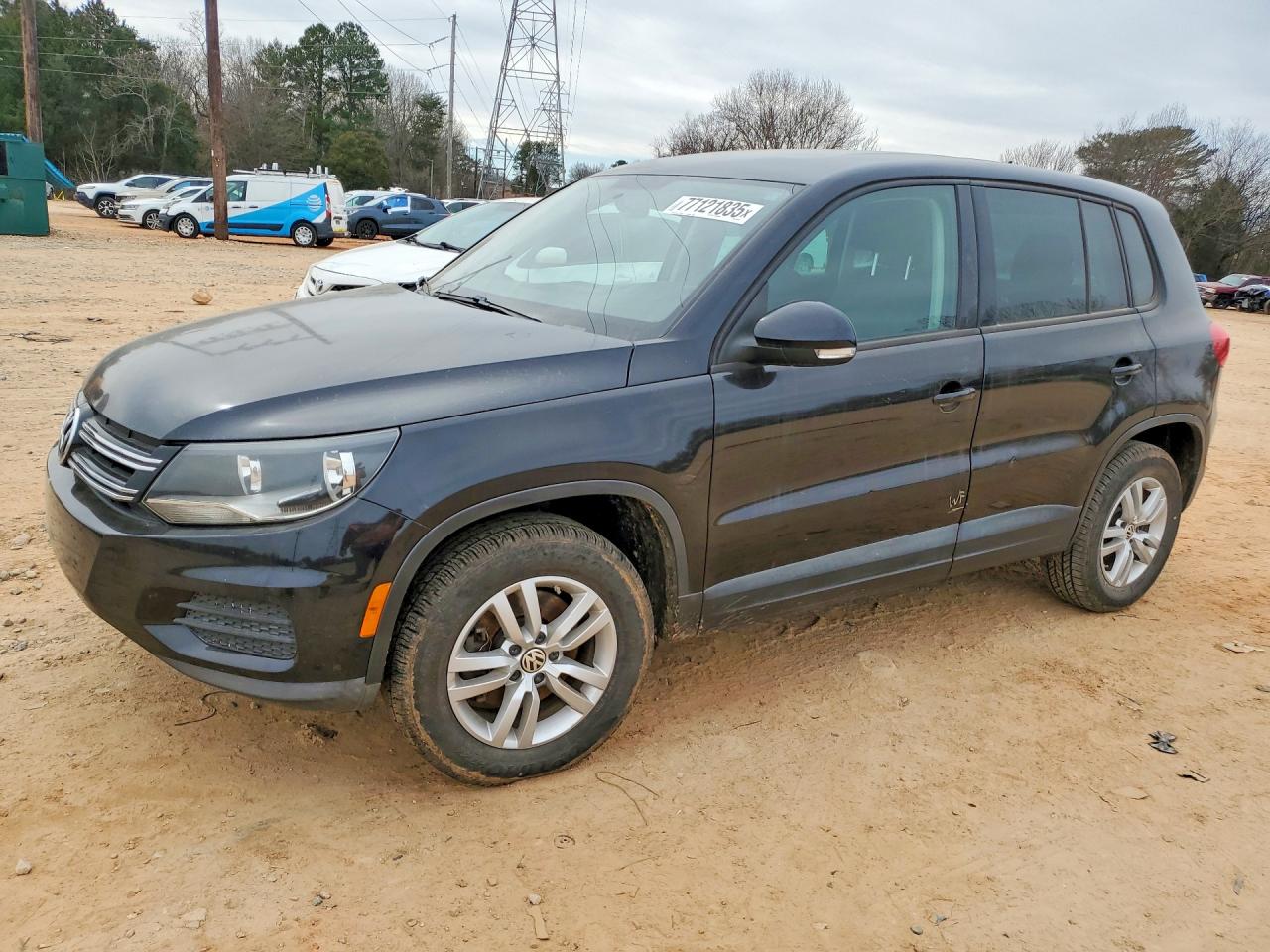 2013 Volkswagen Tiguan S, VIN WVGAV3AX4DW620772 — Ранее повреждён