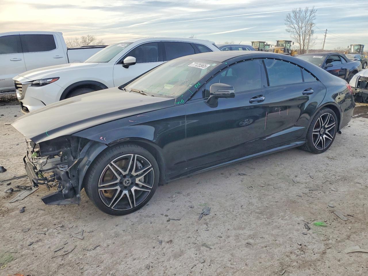 2017 Mercedes-Benz CLS 550, VIN WDDLJ9BB8HA199324 — Vandalism