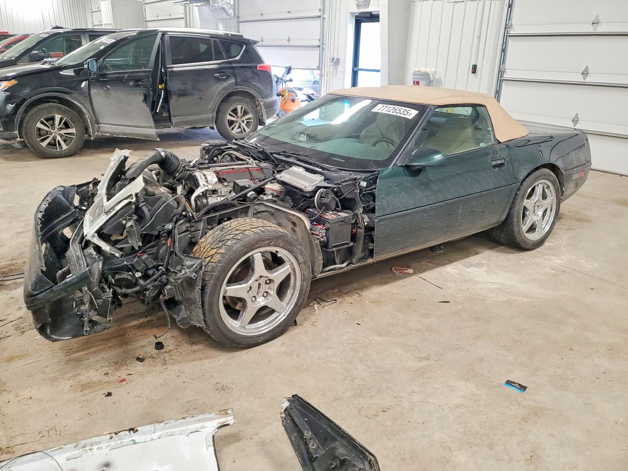 1994 Chevrolet Corvette, VIN 1G1YY32P5R5120411 — Front end